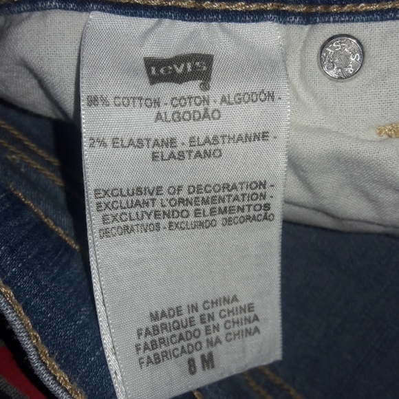 512 Levi's Perfectly Slimming Bootcut Jeans - Picture 7 of 8
